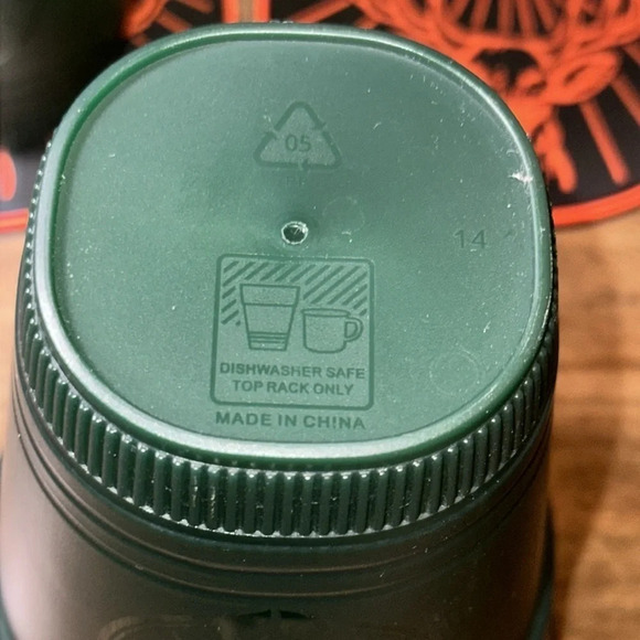 11PC Jägermeister herbal liqueur bundle lot green 5” plastic logo cups/coasters - Picture 14 of 16